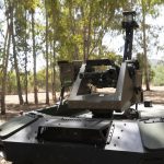 Israeli firm unveils armed robot to patrol volatile borders